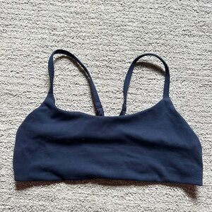 lululemon athletica Navy Thin-Strap Light Support Sports Bra
